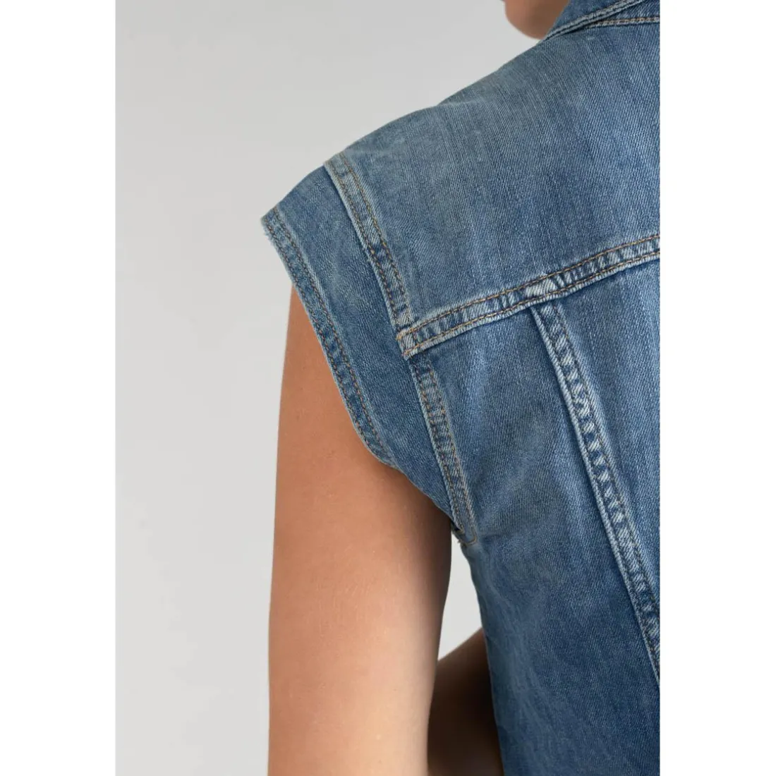 Veste GAINAT bleu en coton
