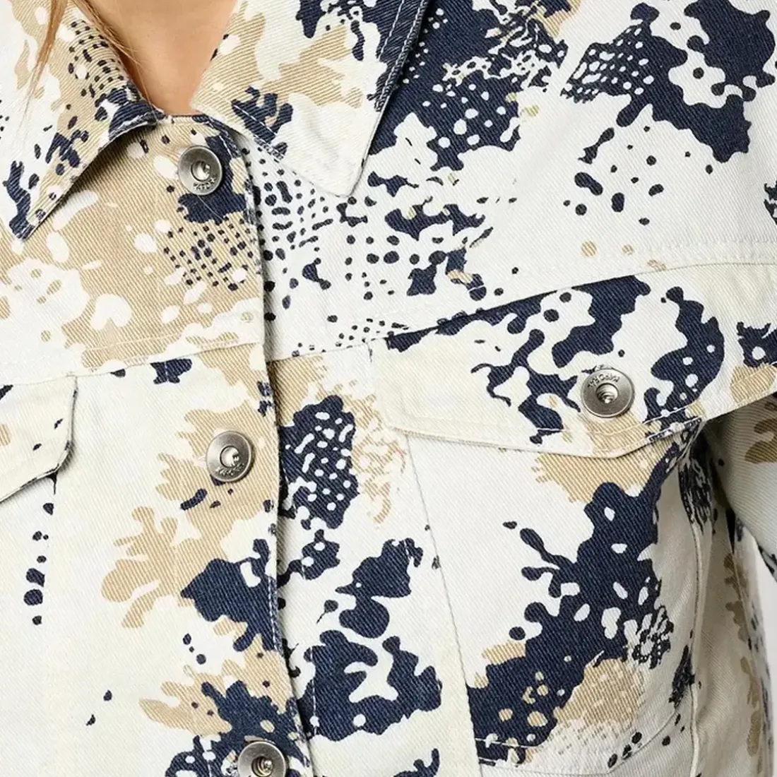 Veste imprimé VIV camouflage