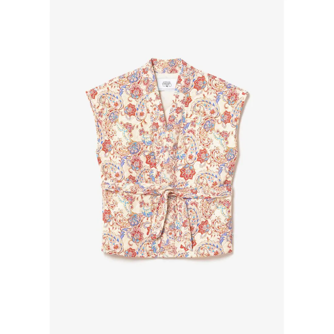 Veste KERMAN rose en viscose