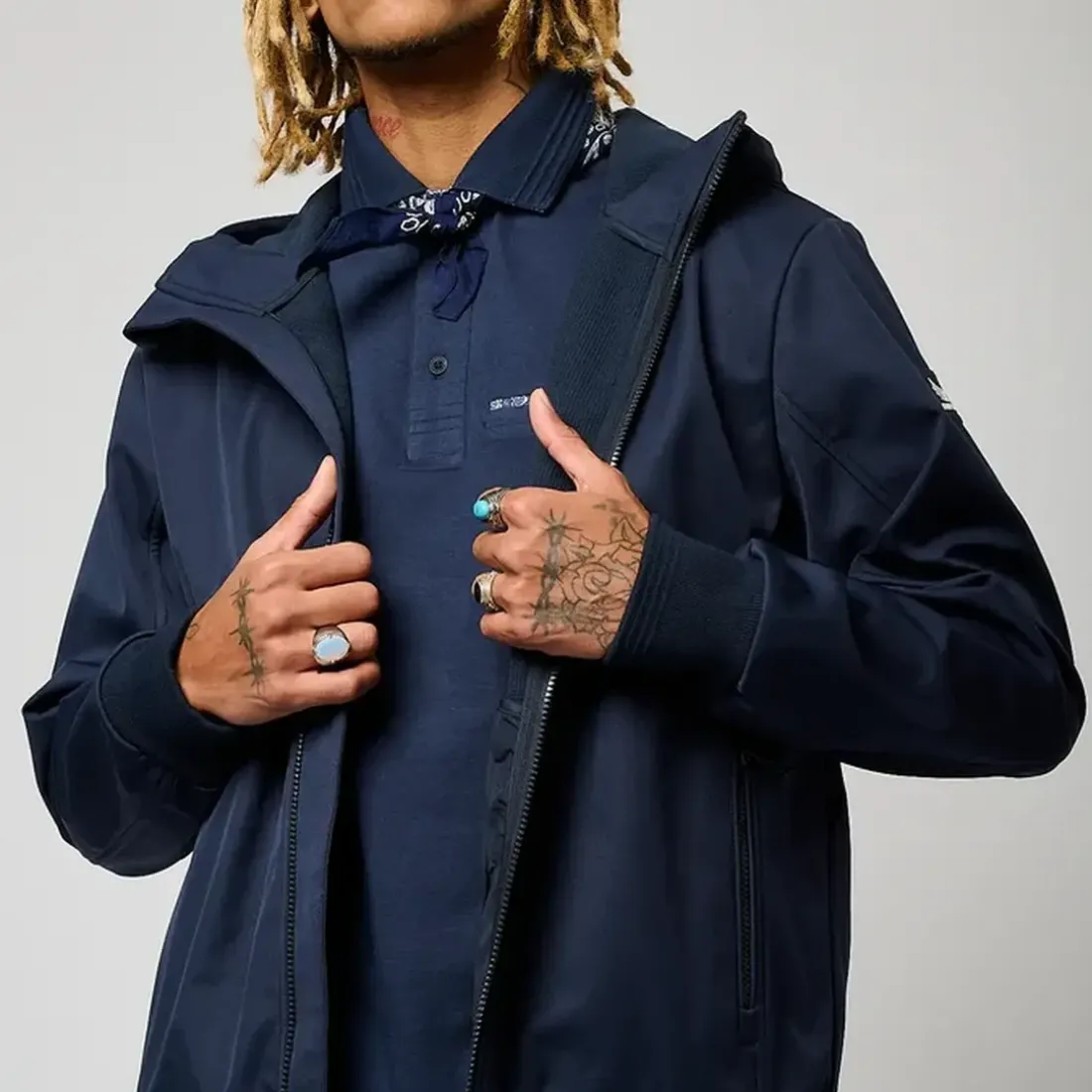 Veste LEON bleu marine