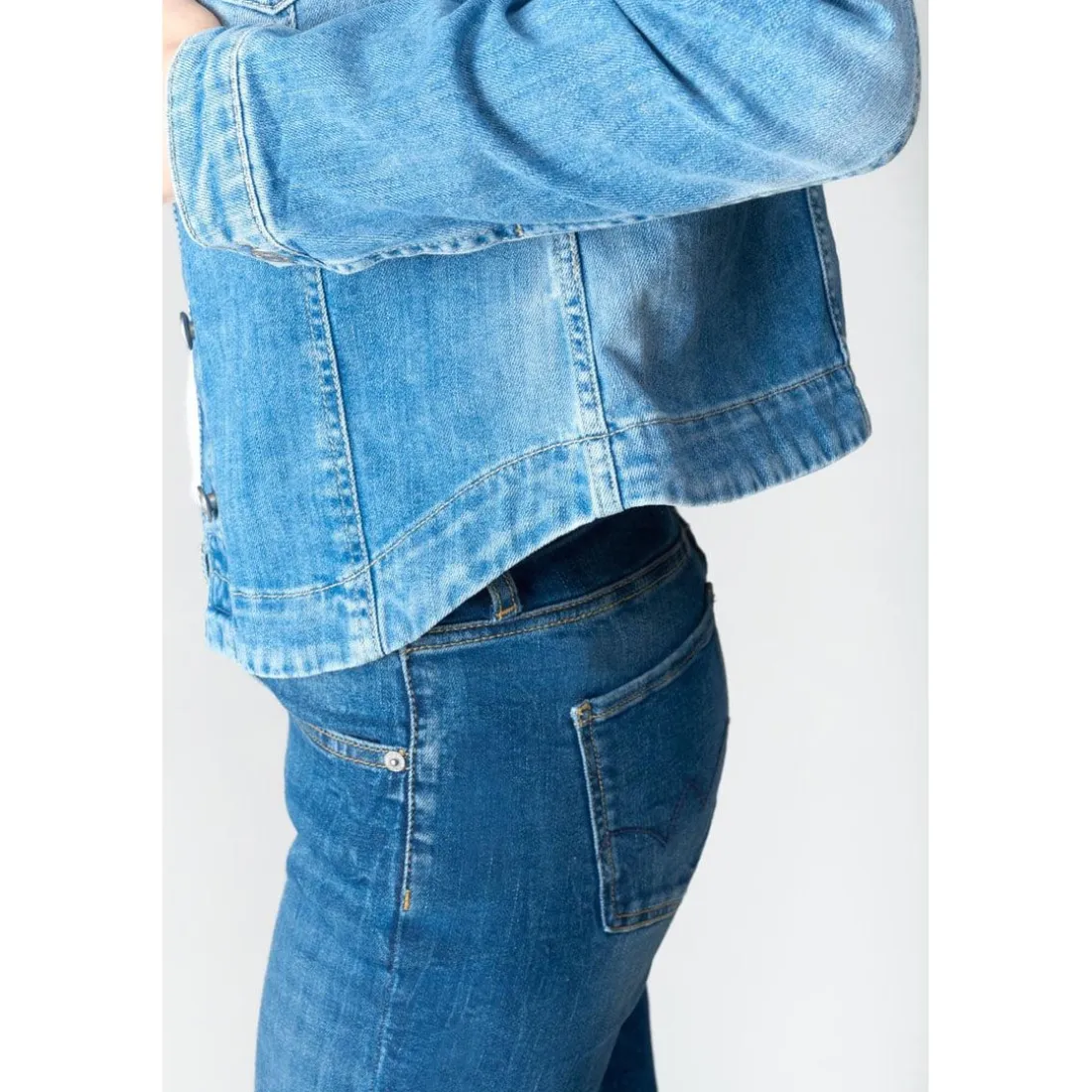 Veste LILLY bleu en coton