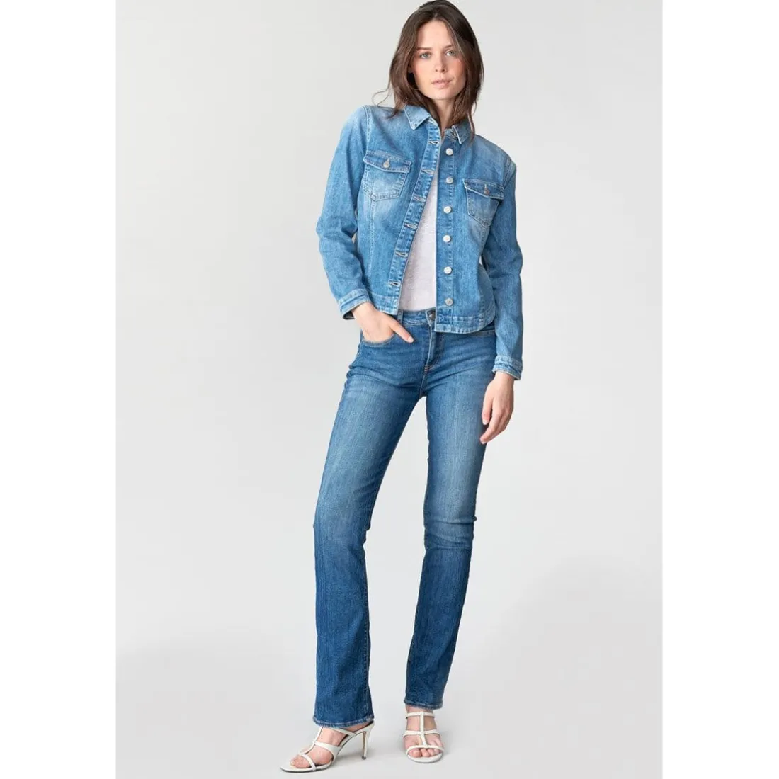 Veste LILLY bleu en coton