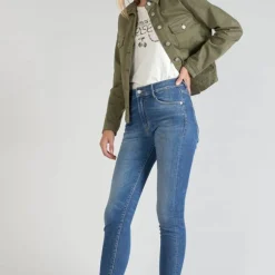 Veste Lilly kaki vert en coton