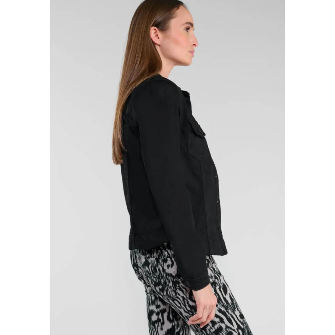 Veste LILLY noir Beth en coton