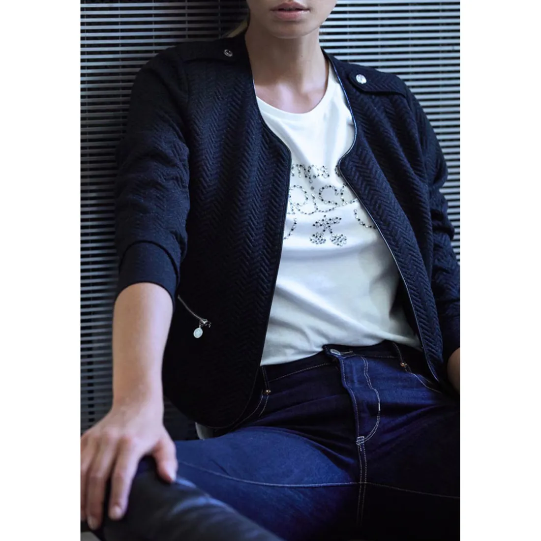 Veste MARJO noir
