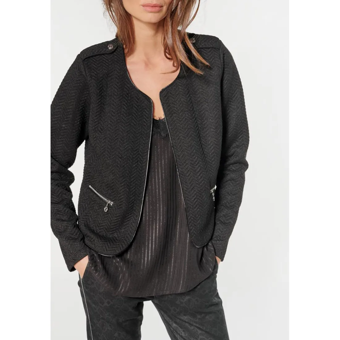 Veste MARJO noir