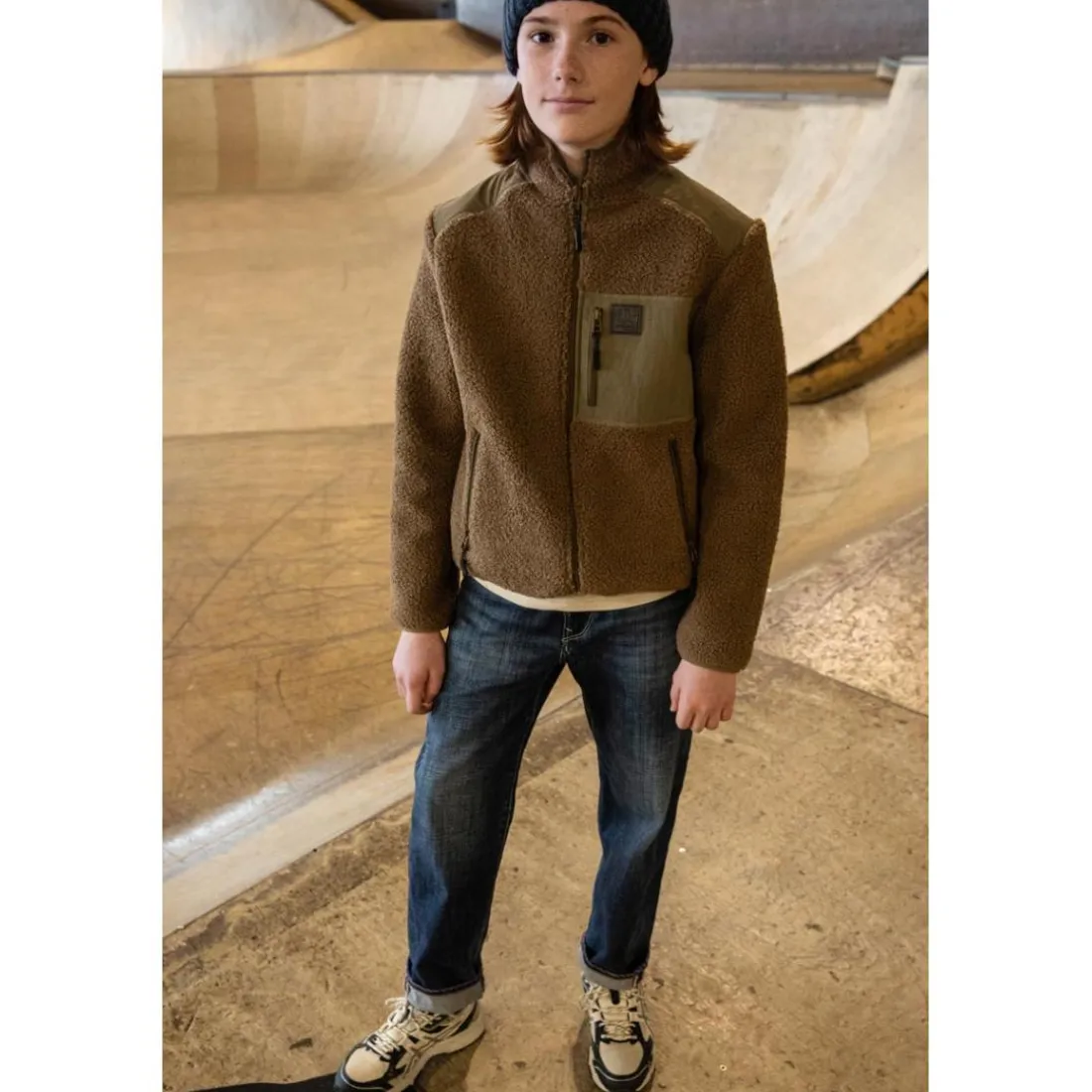 Veste marron Drew