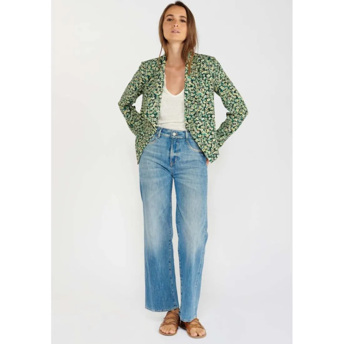 Veste MERYA vert Hana