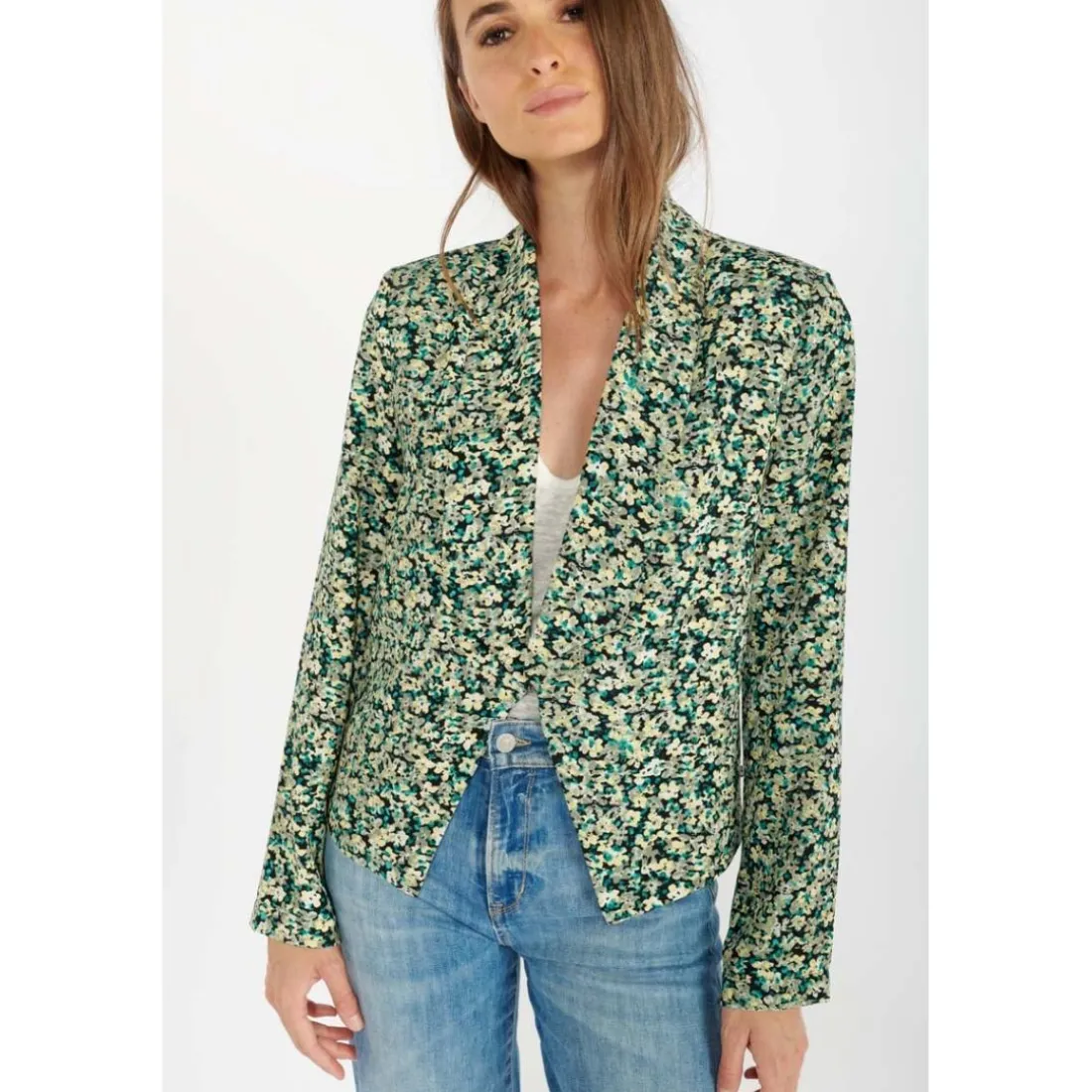 Veste MERYA vert Hana