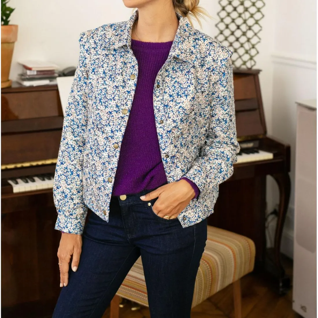 Veste NOLITY bleu marine