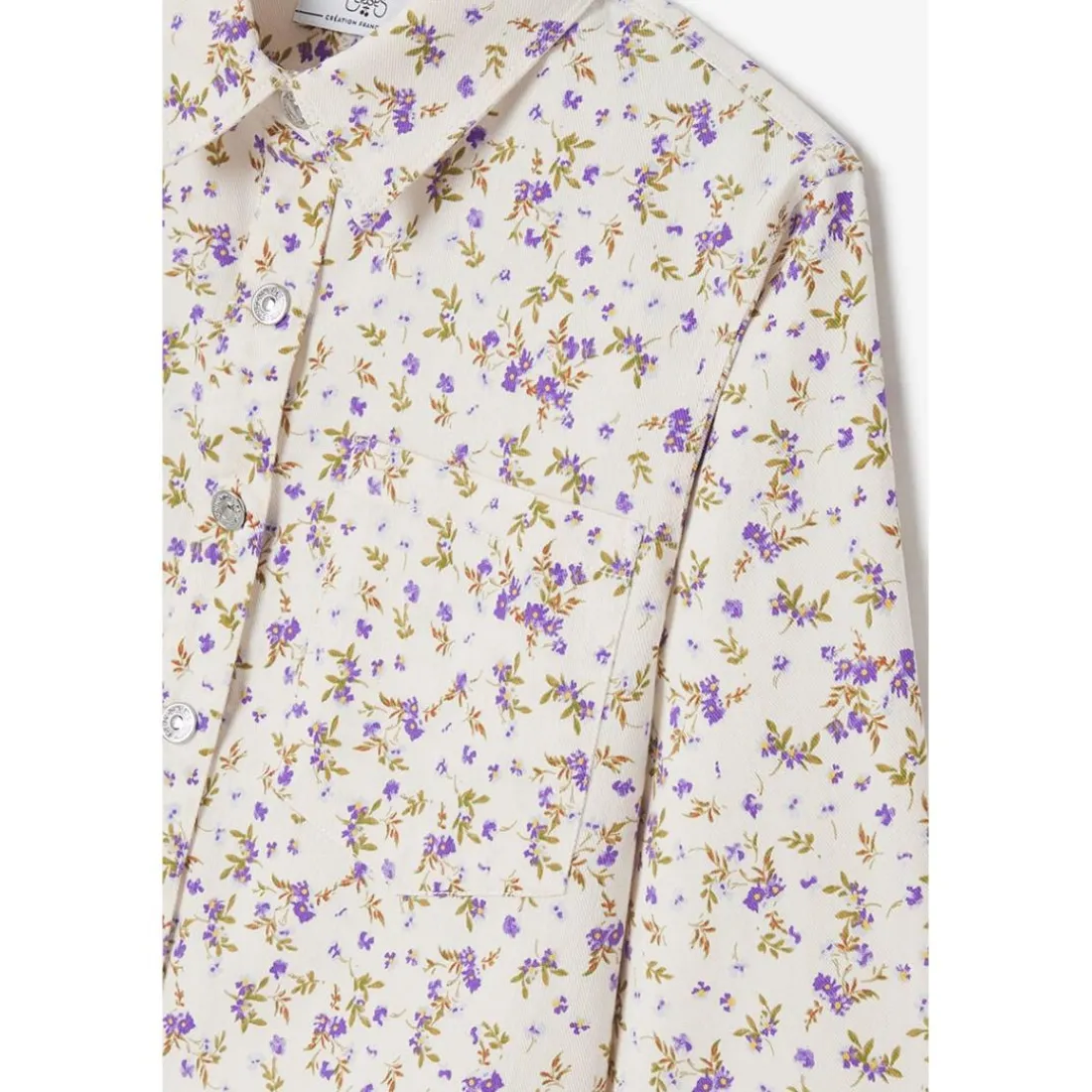 Veste PETAGI blanc Opal