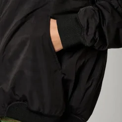 Veste reversible à motifs imprimés VADAS noire