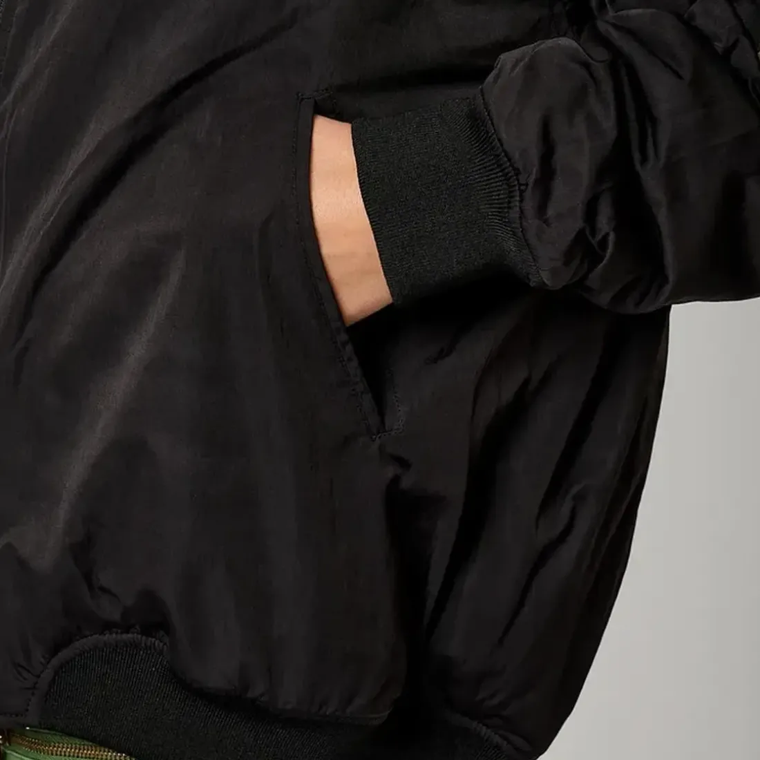 Veste reversible à motifs imprimés VADAS noire