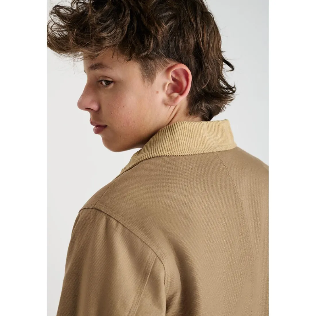 Veste RONBO marron Todd en coton