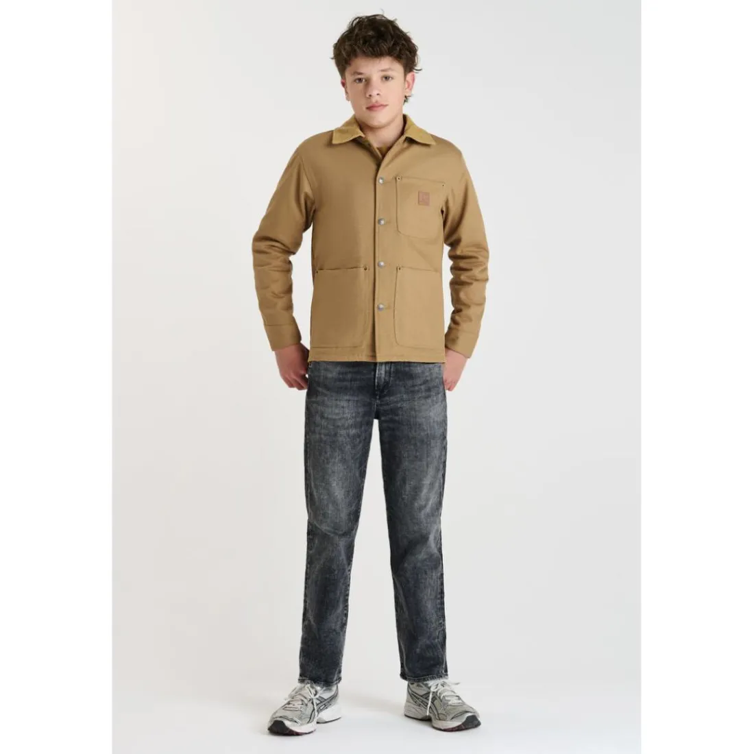 Veste RONBO marron Todd en coton