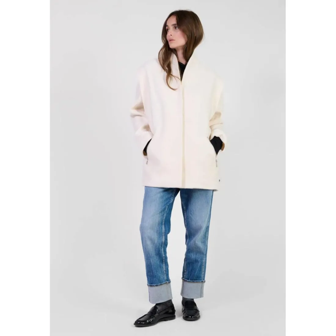Veste SHINN blanc Tess