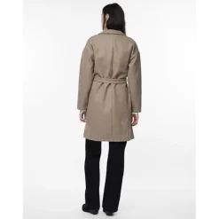 Veste-chemise marron
